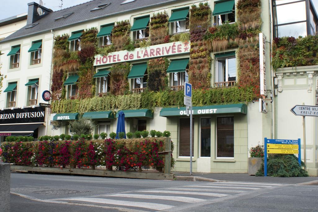 Hotel De L'Arrivée Guingamp Exterior foto